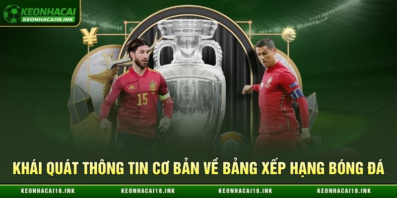 Khái quát thông tin cơ bản về bảng xếp hạng bóng đá