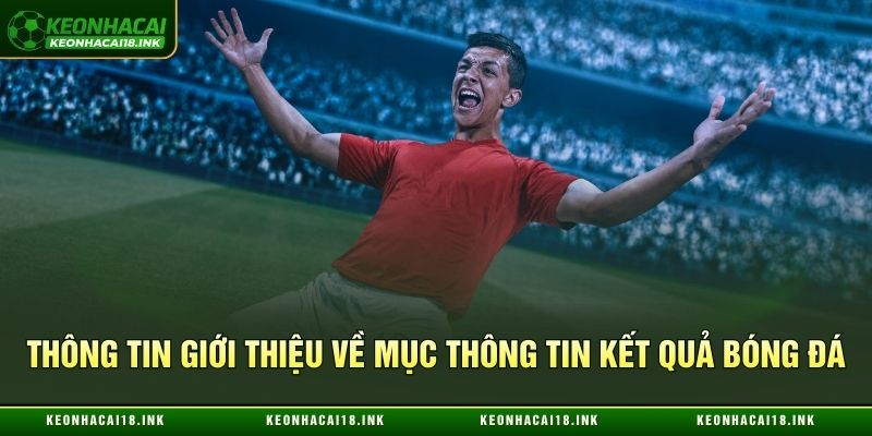 Thông tin giới thiệu về mục thông tin kết quả bóng đá